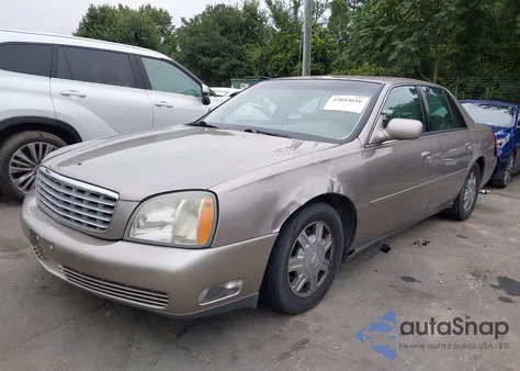 2004 Cadillac Deville Standard из США, поврежденный, VIN 1G6KD54Y04U157703